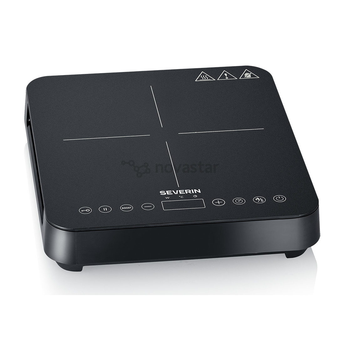 Severin, 2000 W, juoda - Indukcinė mini viryklė