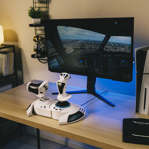 Flight Hotas 5 Microsoft Flight Simulator Edition, PS5, PS4, PC, balta - Vairalazdė