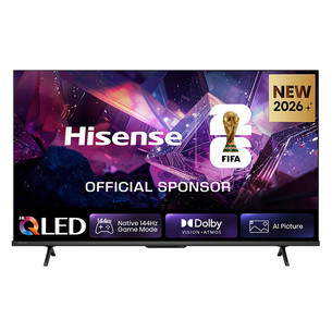 Hisense E7S PRO, 43'', 4K UHD, HI-QLED, black - TV 43E7SPRO