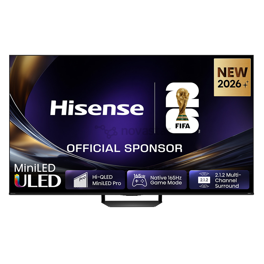 Hisense U7S Pro, 65'', 4K UHD, ULED, black - TV