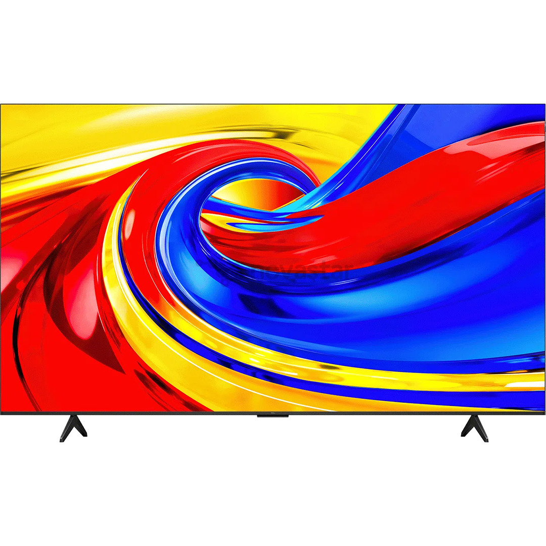 TCL P79L, 75", 4K UHD, QLED, black - TV