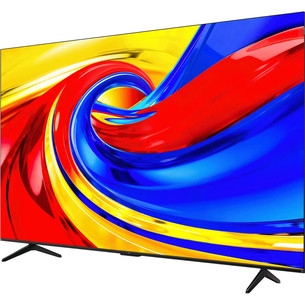 TCL P79L, 75", 4K UHD, QLED, black - TV