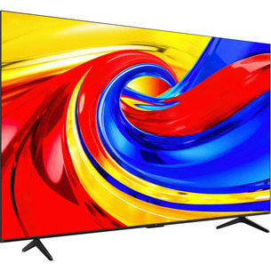 TCL P79L, 75", 4K UHD, QLED, black - TV