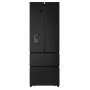 Hisense, NoFrost, 485 L, aukštis 200 cm, juodas - Šaldytuvas RF5S454GMFE