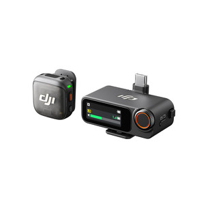 DJI Mic 3 (1 TX + 1 RX), gray - Wireless microphone