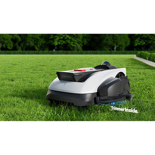Ecovacs GOAT O1200 LiDAR PRO, белый/черный - Робот-газонокосилка без ограничительного кабеля + набор аксессуаров