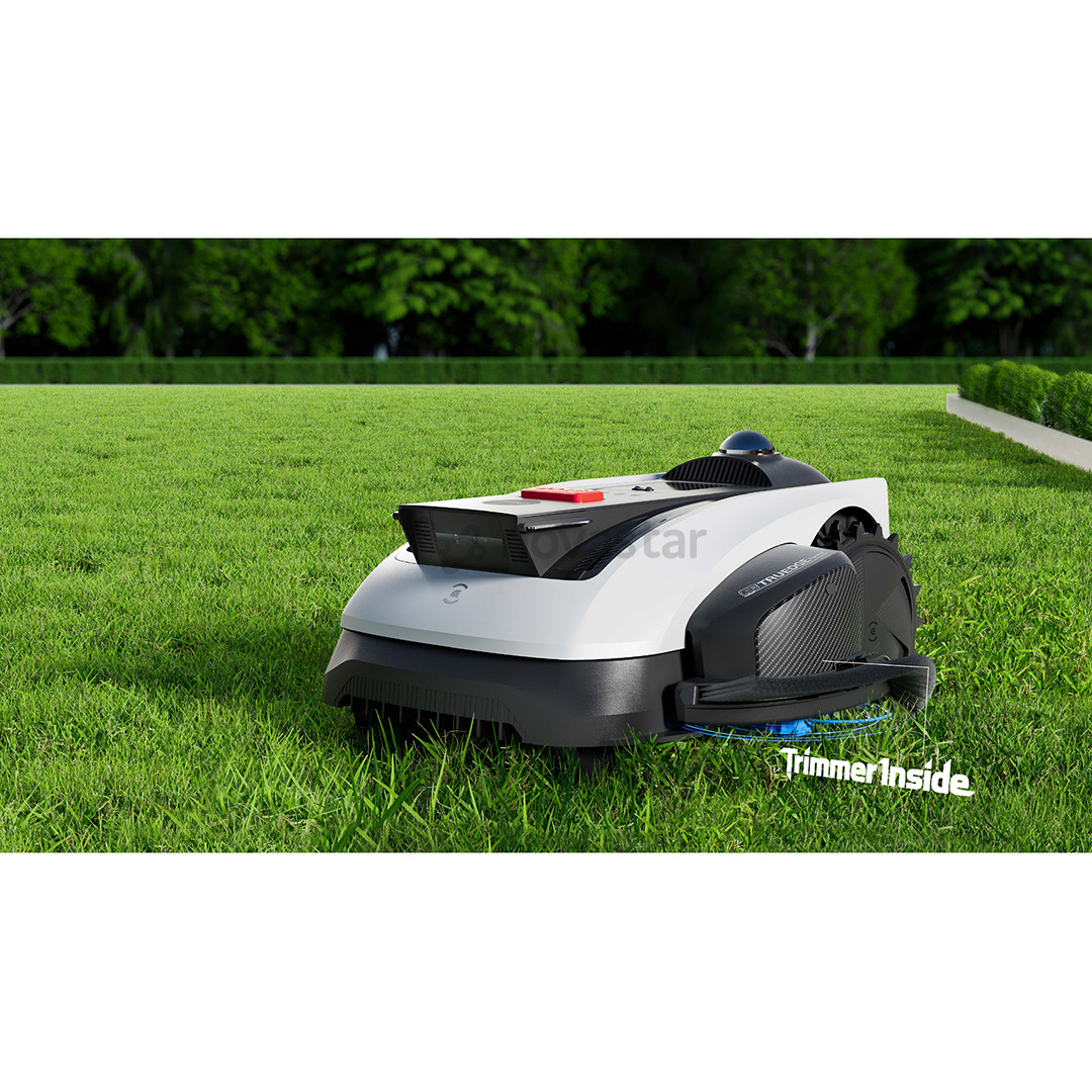 Ecovacs GOAT O1200 LiDAR PRO, белый/черный - Робот-газонокосилка без ограничительного кабеля + набор аксессуаров