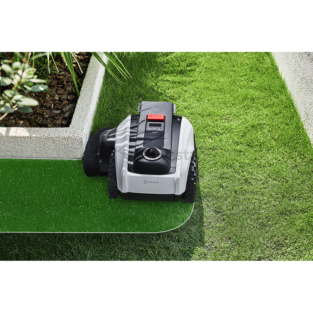 Ecovacs GOAT O1200 LiDAR PRO, белый/черный - Робот-газонокосилка без ограничительного кабеля + набор аксессуаров