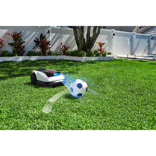 Ecovacs GOAT O1200 LiDAR PRO, белый/черный - Робот-газонокосилка без ограничительного кабеля + набор аксессуаров