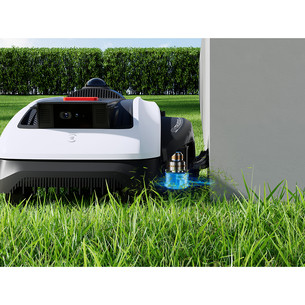Ecovacs GOAT O1200 LiDAR PRO, белый/черный - Робот-газонокосилка без ограничительного кабеля + набор аксессуаров