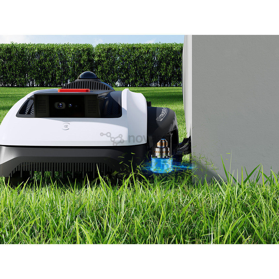 Ecovacs GOAT O1200 LiDAR PRO, белый/черный - Робот-газонокосилка без ограничительного кабеля + набор аксессуаров
