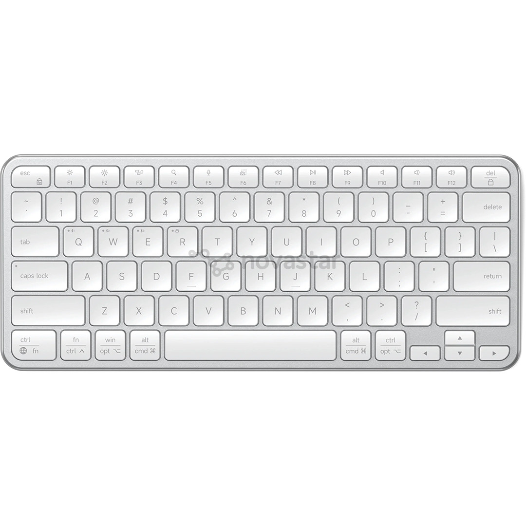 Satechi Slim EX1, SWE, серебристый - Беспроводная клавиатура