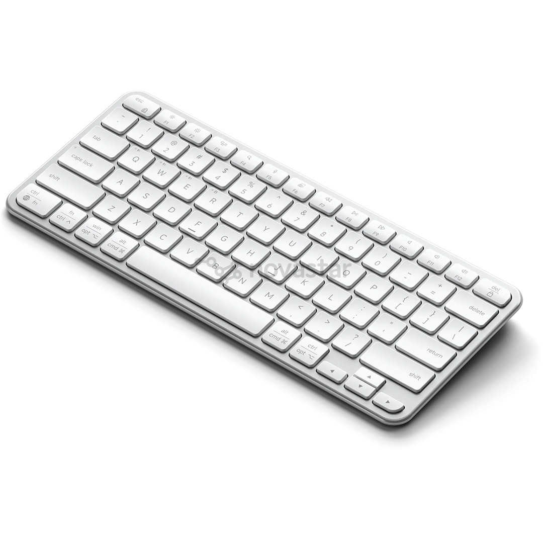 Satechi Slim EX1, SWE, серебристый - Беспроводная клавиатура