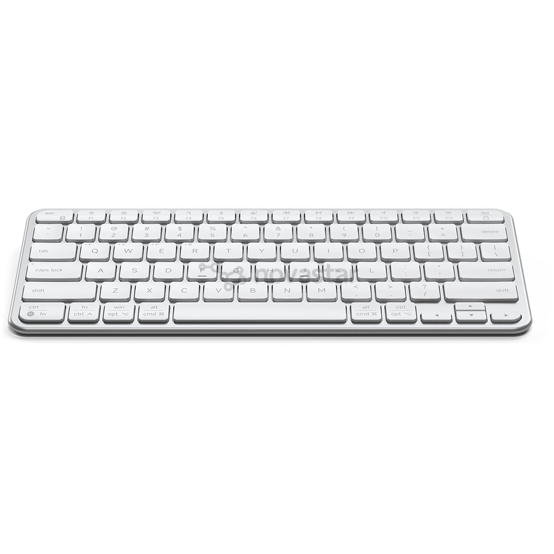 Satechi Slim EX1, SWE, серебристый - Беспроводная клавиатура