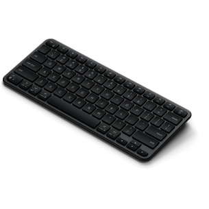 Satechi Slim EX1, SWE, juoda - Belaidė klaviatūra