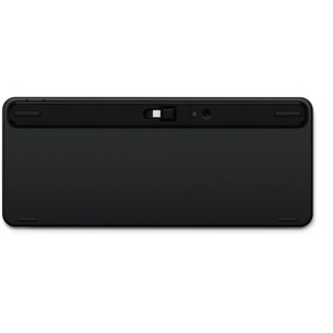 Satechi Slim EX1, SWE, juoda - Belaidė klaviatūra