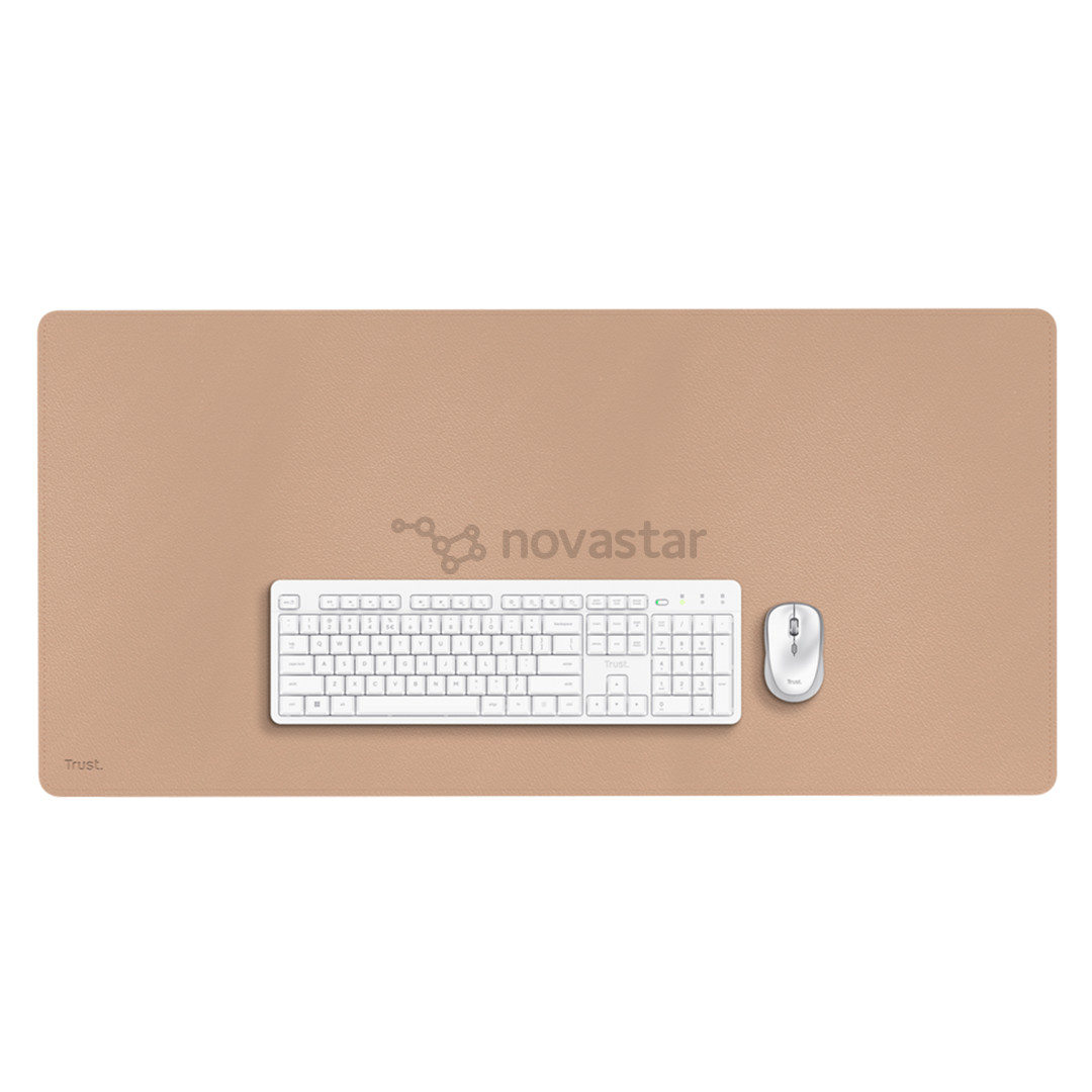 Trust Benya XXL Desk Pad, beige - Mousepad