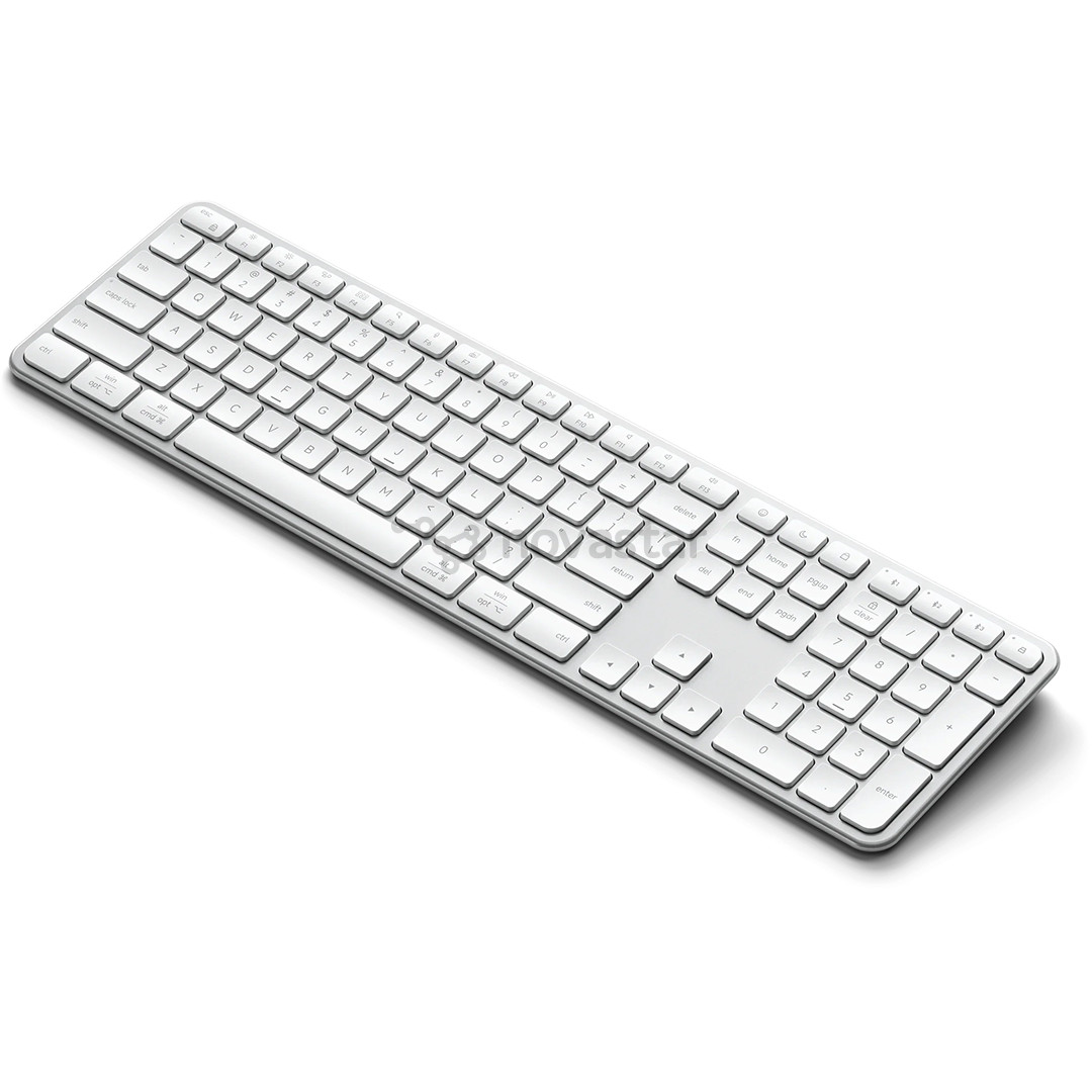 Satechi Slim EX3, SWE, sidabro spalvos - Belaidė klaviatūra