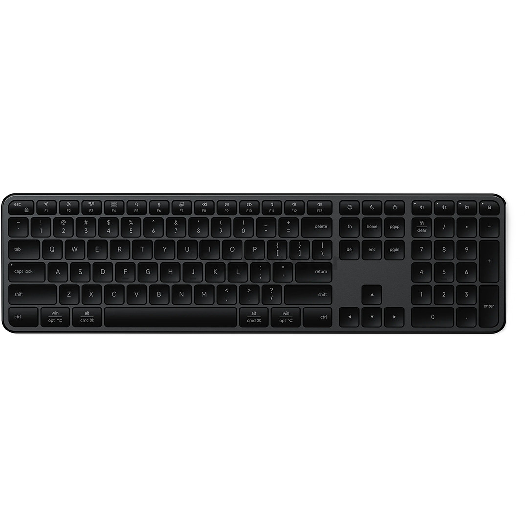 Satechi Slim EX3, US, juoda - Belaidė klaviatūra ST-KEX3C-EN