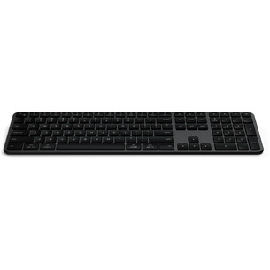 Satechi Slim EX3, US, juoda - Belaidė klaviatūra