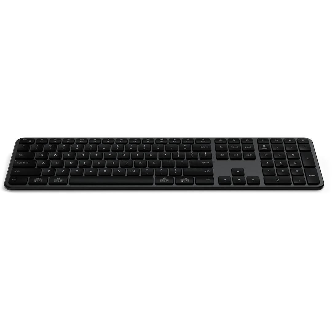 Satechi Slim EX3, US, juoda - Belaidė klaviatūra