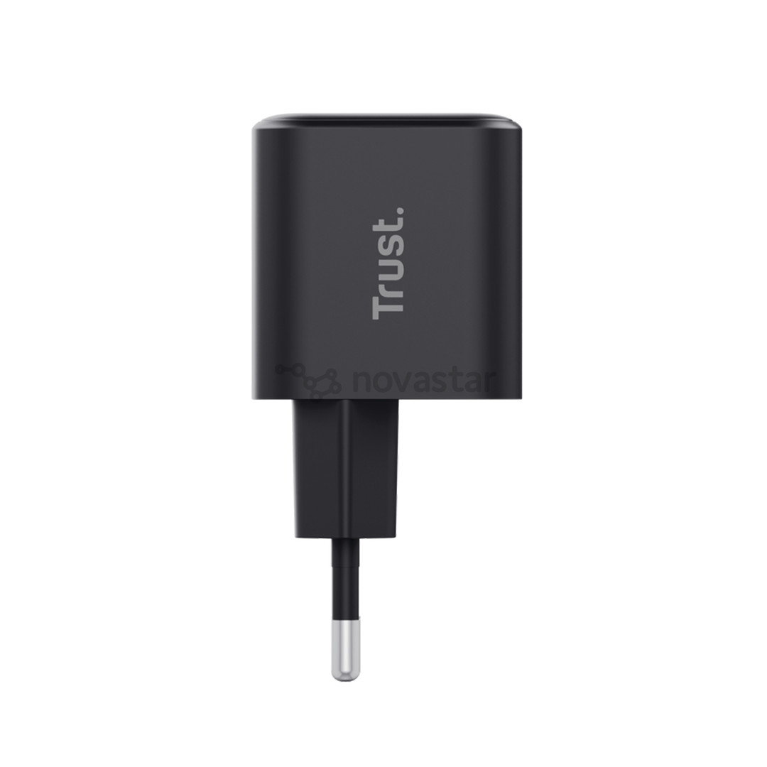 Trust Maxo Ultra-small 65W USB-C GaN Charger, juodas - Įkroviklis
