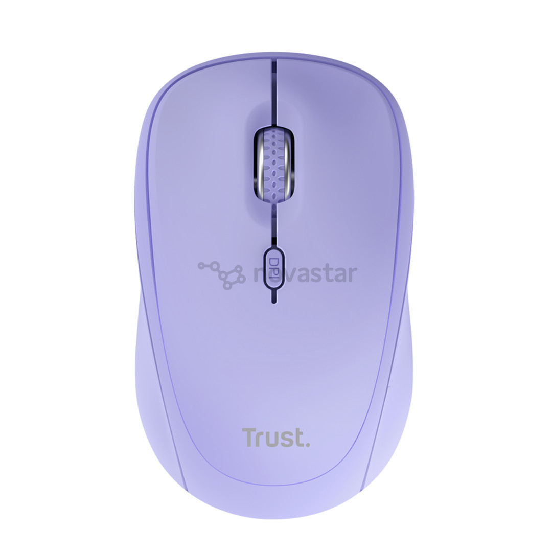 Trust Yvi+, violetinė - Belaidė pelė
