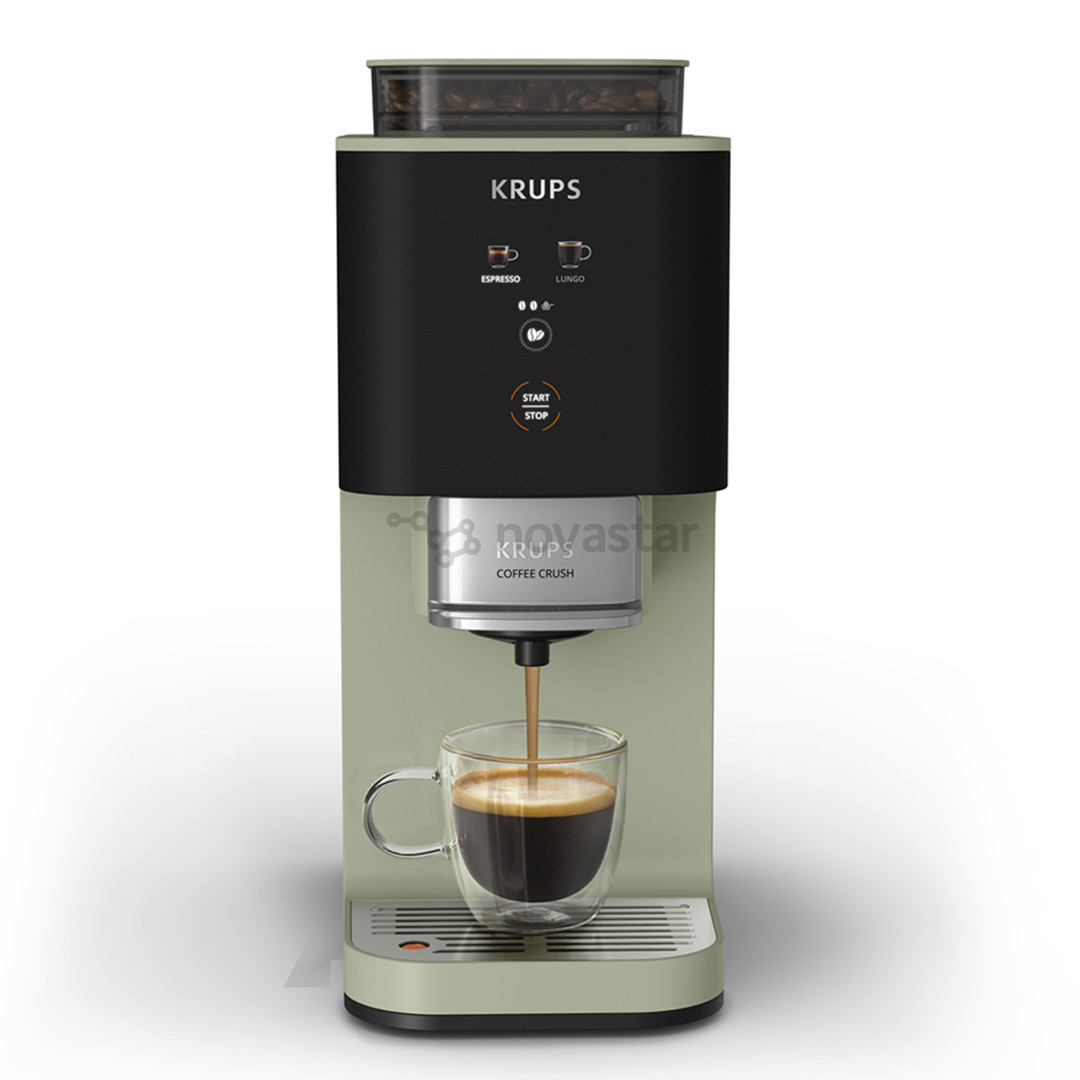 Krups Coffee Crush, žalias - Kavos aparatas