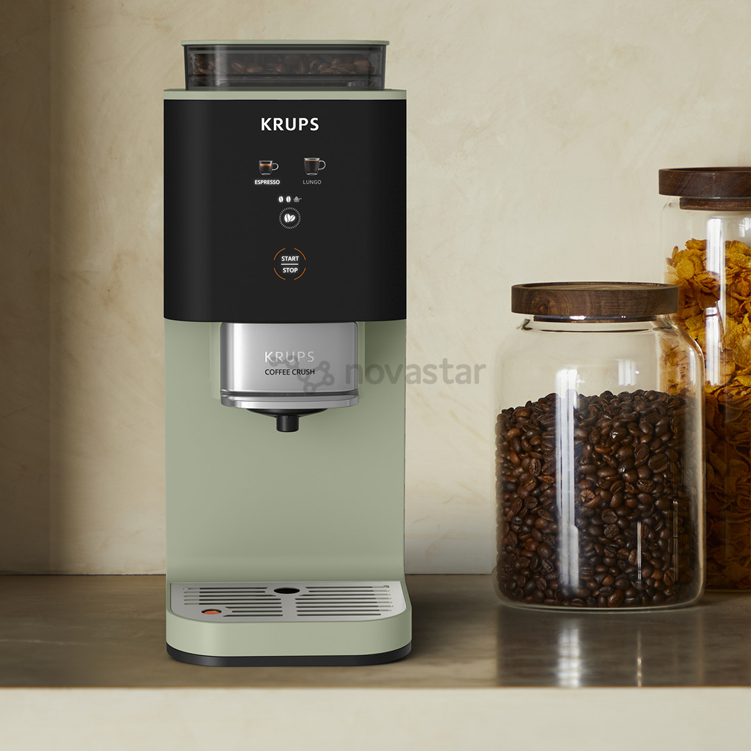 Krups Coffee Crush, žalias - Kavos aparatas