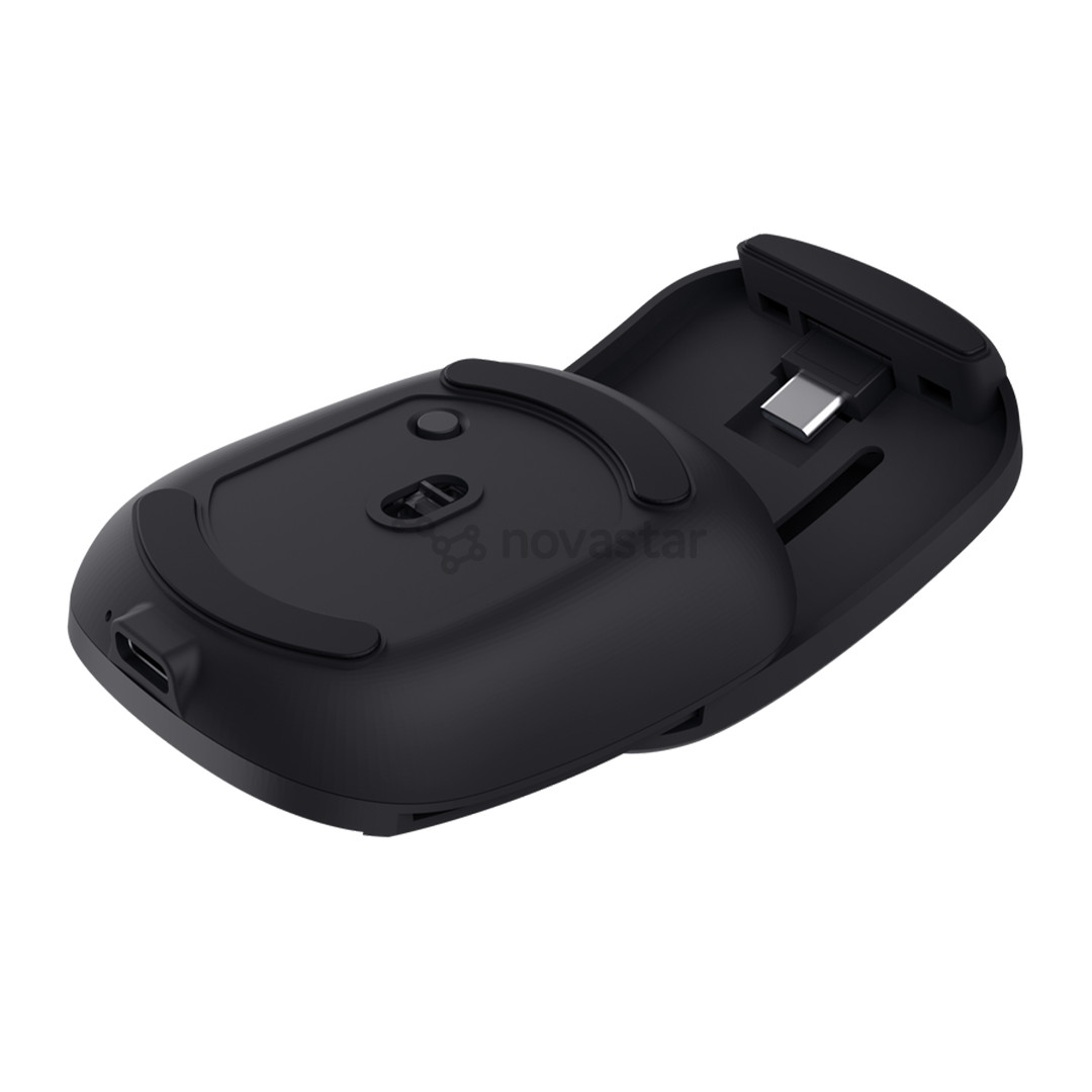 Trust Zylo Foldable Pocket Mouse, juoda - Belaidė pelė