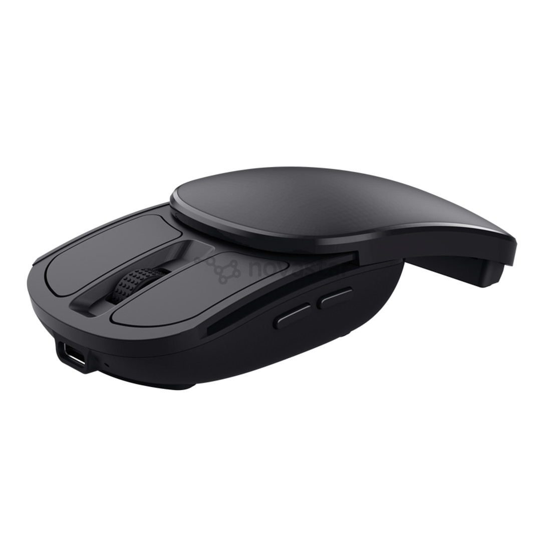 Trust Zylo Foldable Pocket Mouse, juoda - Belaidė pelė