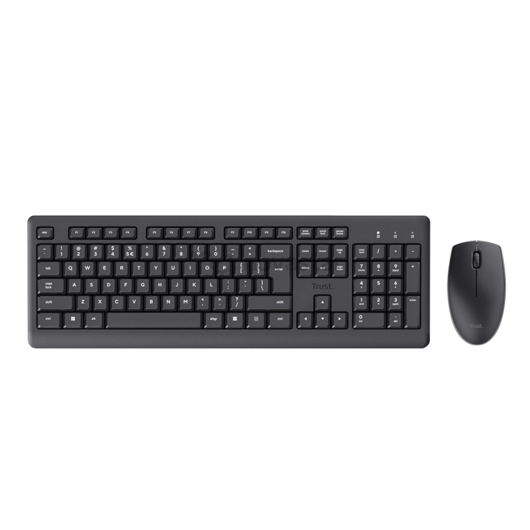 Trust Primo, SWE, black - Wireless desktop
