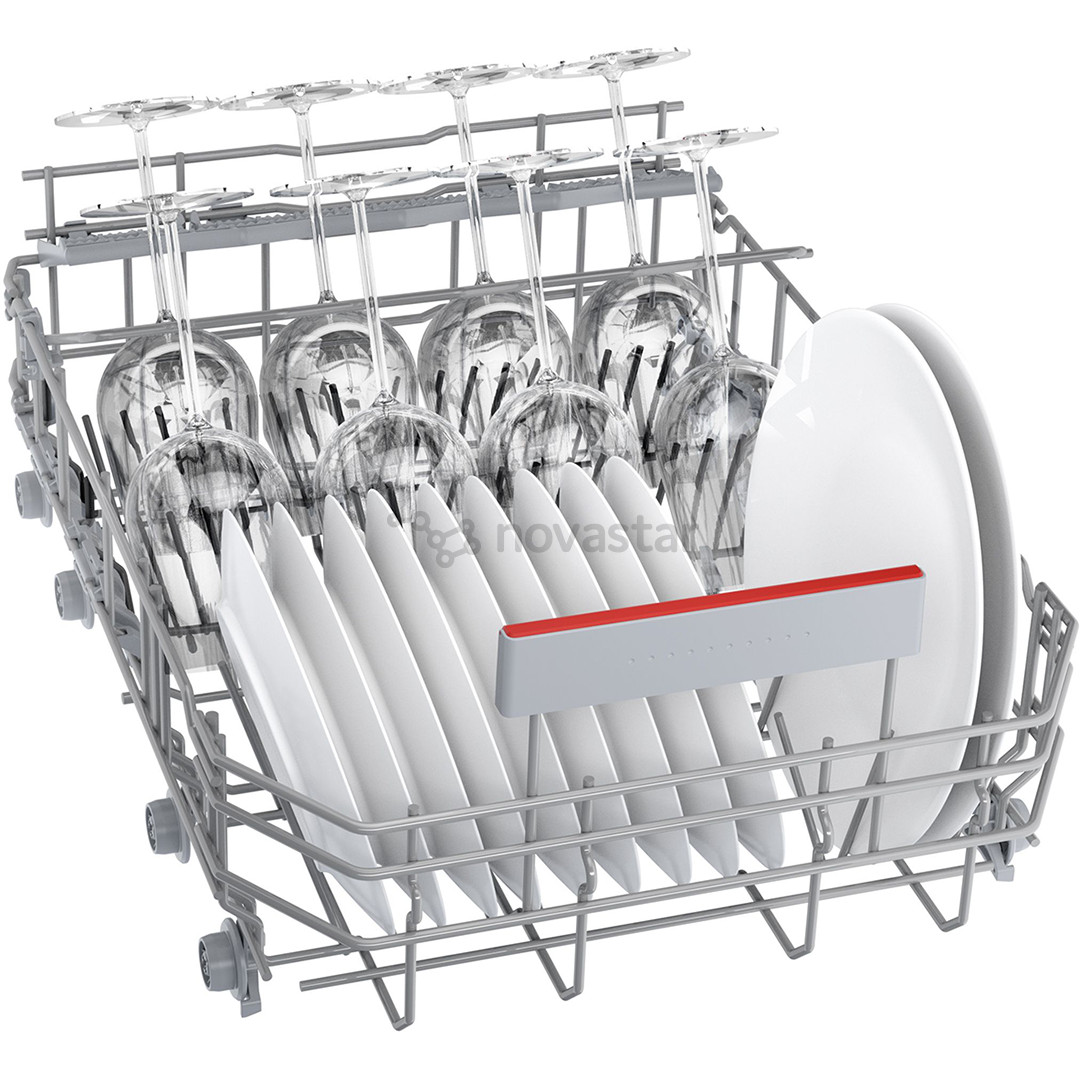 Bosch, Series 4, 10 place settings, stainless steel - Free standing dishwasher
