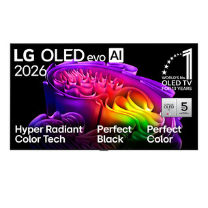 LG OLED evo AI G6, 77'', 4K UHD, OLED, черный - Телевизор
