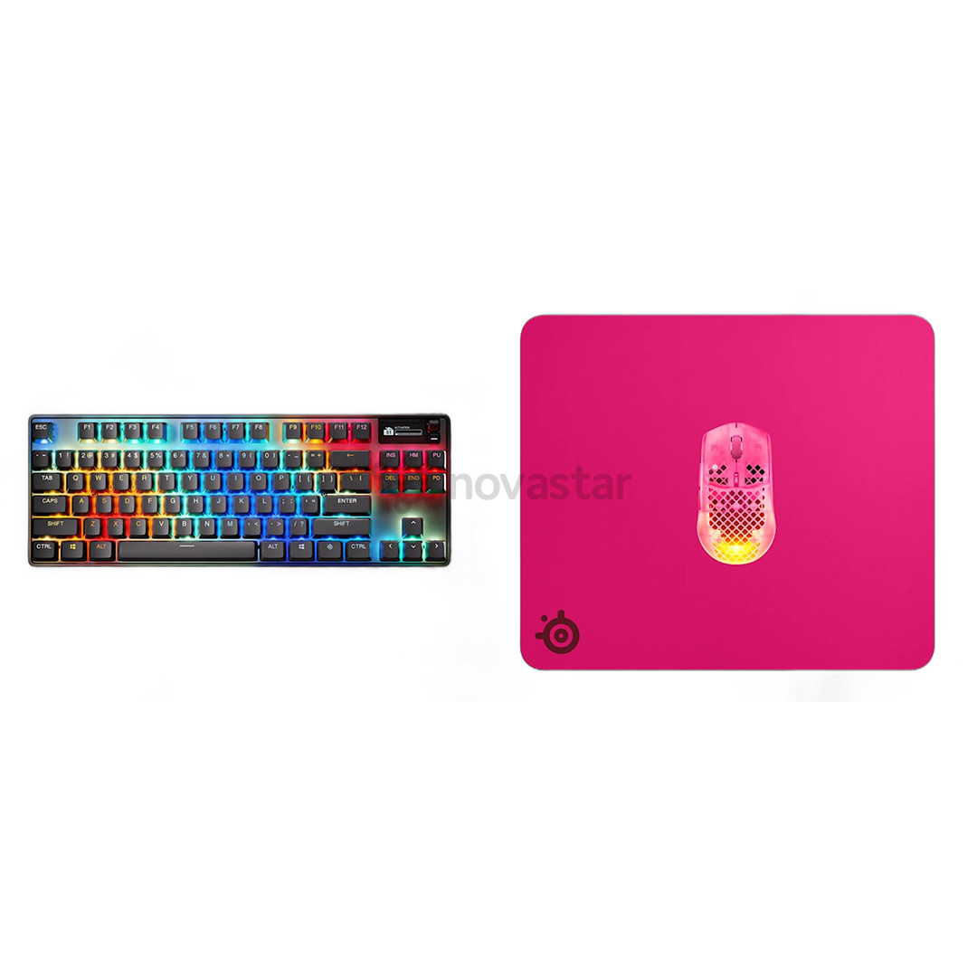 Steelseries QcK Heavy, L, rožinis - Pelės kilimėlis