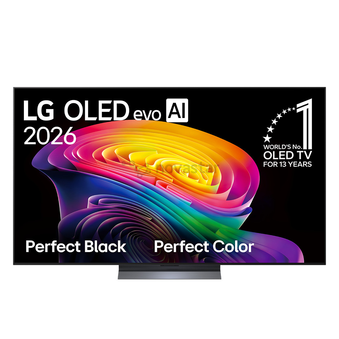 LG OLED evo AI C6, 65'', 4K UHD, OLED, темно-серый - Телевизор OLED65C62LA.AEU