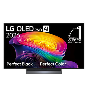 LG OLED evo AI C6, 48'', 4K UHD, OLED, темно-серый - Телевизор