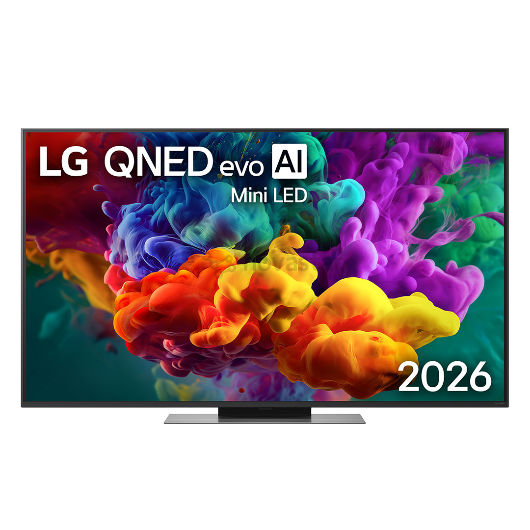 LG QNED87 evo AI, 55'', 4K UHD, QNED Mini LED, black - TV 55QNED87B3A.AEU