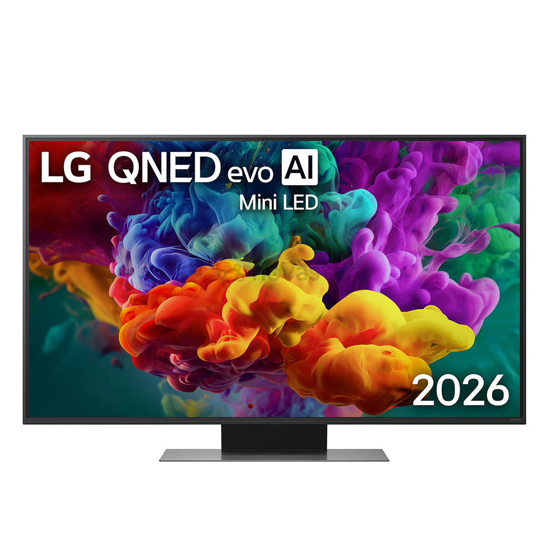 LG QNED87 evo AI, 50'', 4K UHD, QNED Mini LED, black - TV 50QNED87B3A.AEU