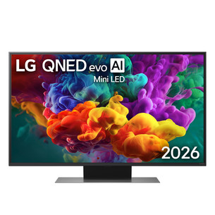 LG QNED87 evo AI, 43'', 4K UHD, QNED Mini LED, black - TV 43QNED87B3A.AEU