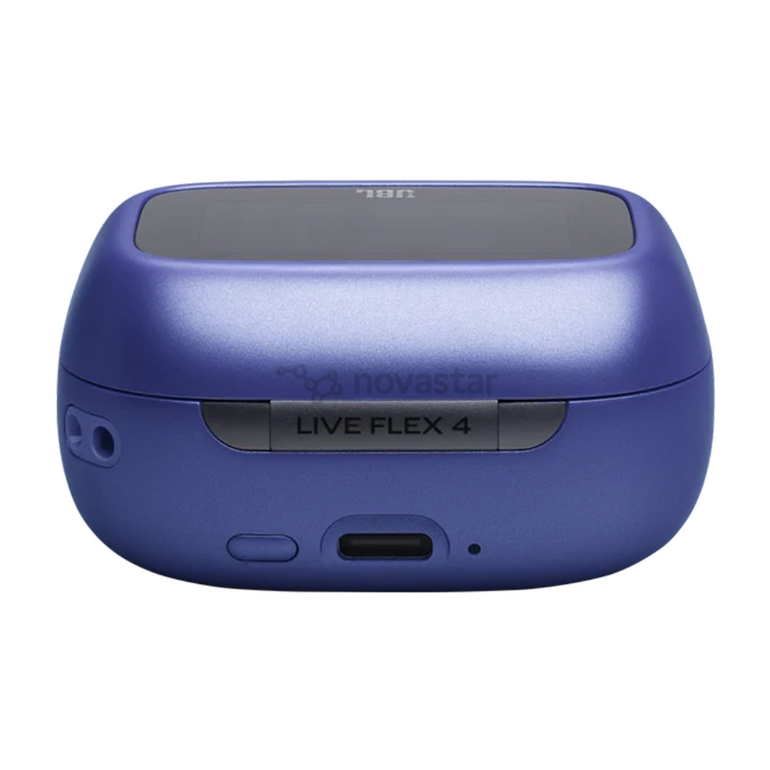JBL Live Flex 4, mėlynos - Belaidės ausinės