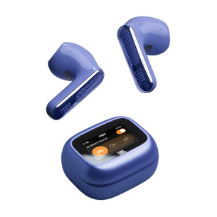 JBL Live Flex 4, mėlynos - Belaidės ausinės