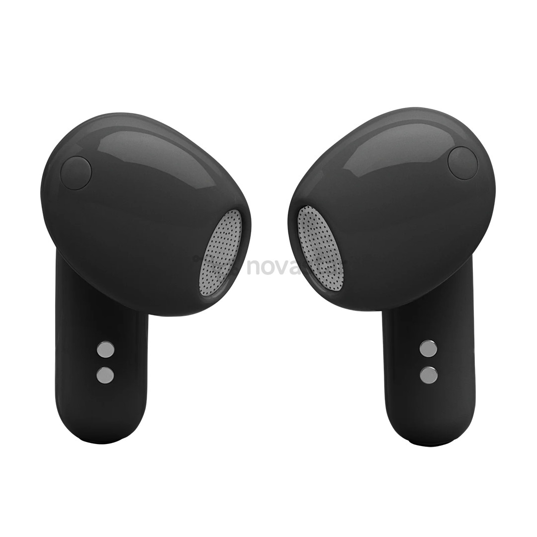 JBL Live Flex 4, juodos - Belaidės ausinės