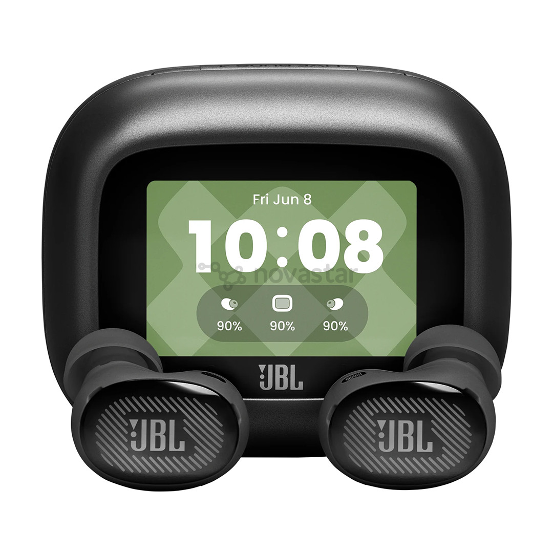 JBL Live Buds 4, juodos - Belaidės ausinės