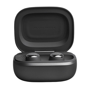 JBL Live Buds 4, juodos - Belaidės ausinės