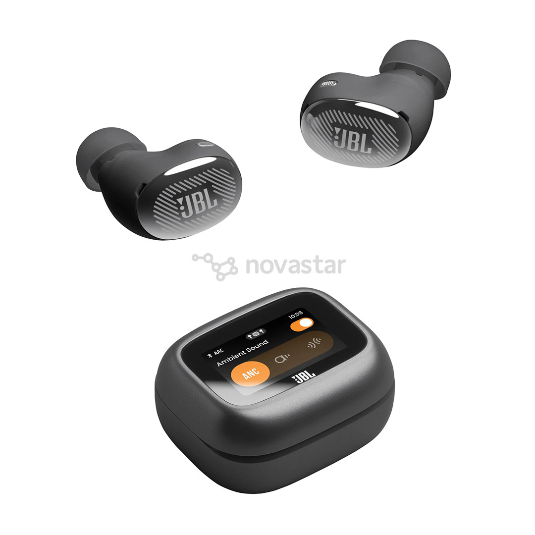 JBL Live Buds 4, juodos - Belaidės ausinės