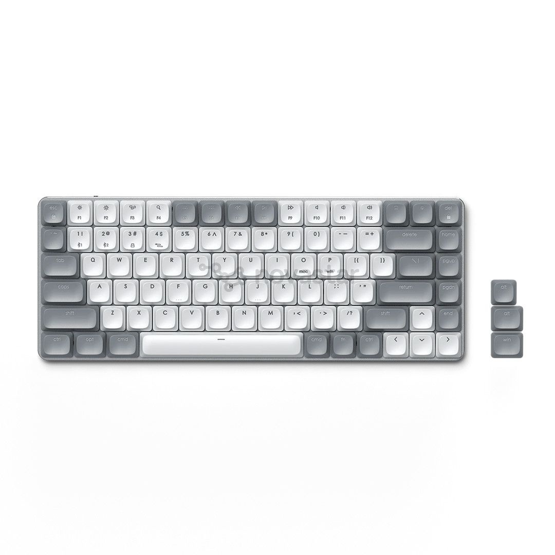 Satechi SM1 Slim, mechanical, US, šviesiai pilka - Belaidė klaviatūra ST-KSM1LT-EN