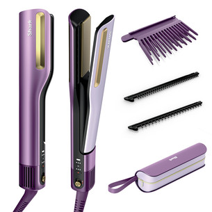 Shark SilkiPro, Plum Satin, lilac - Hair straightener & Dryer