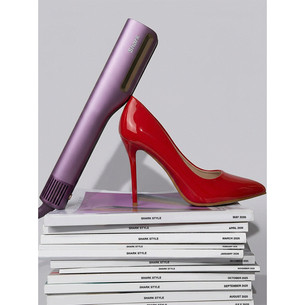 Shark SilkiPro, Plum Satin, lilac - Hair straightener & Dryer