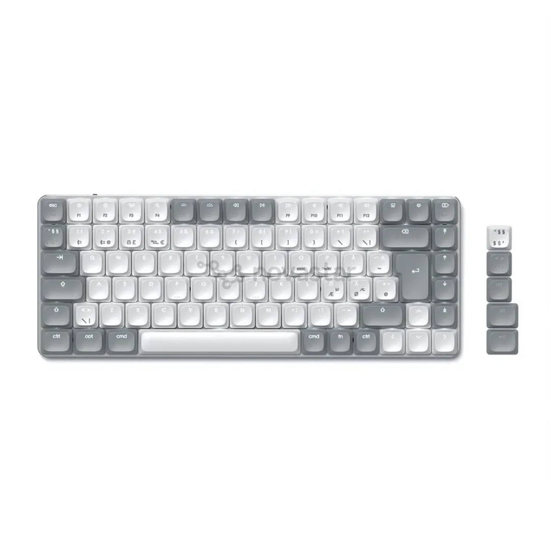 Satechi SM1 Slim, механическая, SWE, светло-серый - Беспроводная клавиатура